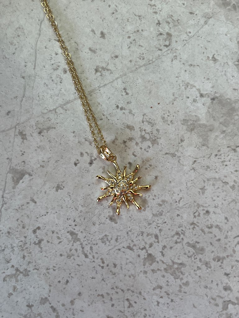 Missbeqa Golden Sun Kolye