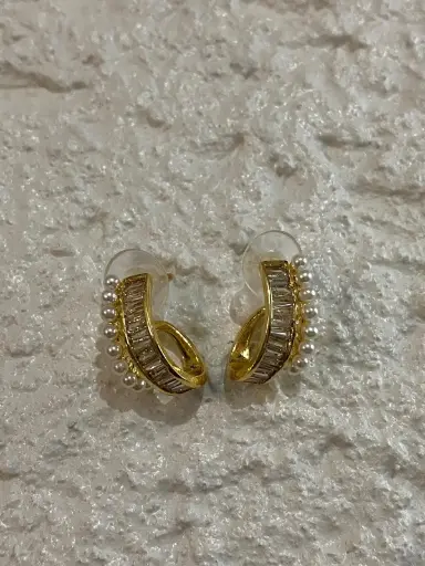 Missbeqa İnci Detay Küpe