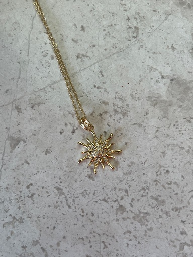 Missbeqa Golden Sun Kolye