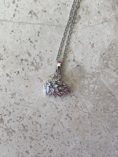 Missbeqa Love Swan Gümüş Kolye 